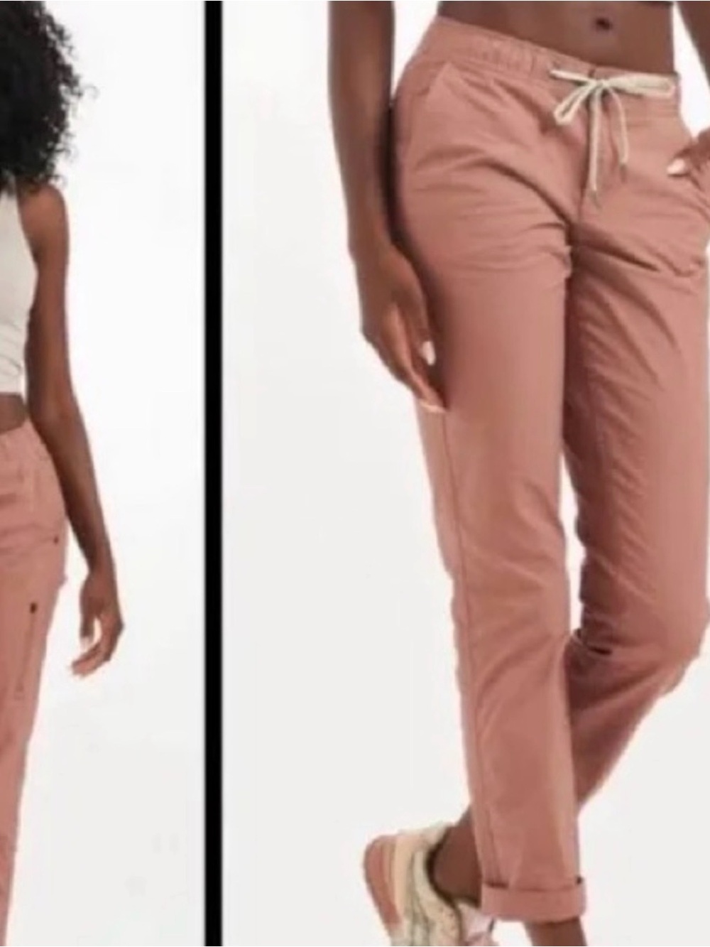 Vuori Ripstop Straight Leg Drawstring Pants - Rust - Picture 2 of 10